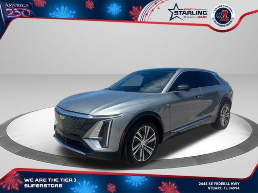 Argent Silver Metallic 2025 Cadillac LYRIQ Luxury