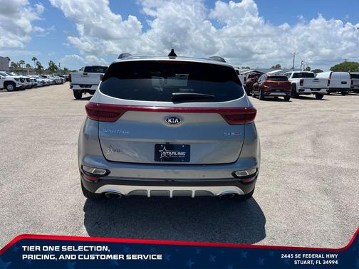Steel Gray 2022 Kia Sportage SX Turbo