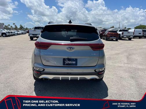 Steel Gray 2022 Kia Sportage SX Turbo
