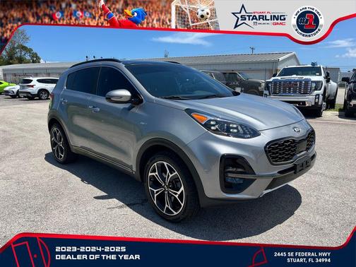 Steel Gray 2022 Kia Sportage SX Turbo