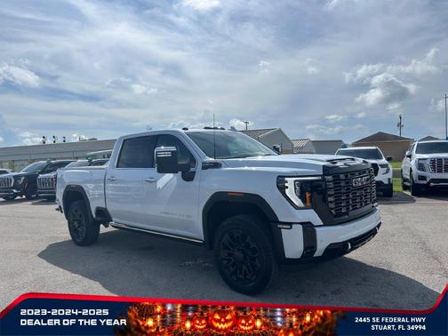 Glacier White Tricoat 2026 GMC Sierra 2500 Denali Ultimate