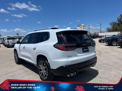 Glacier White Tricoat 2026 GMC Acadia Denali
