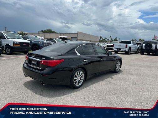 Black Obsidian 2015 INFINITI Q50 Premium