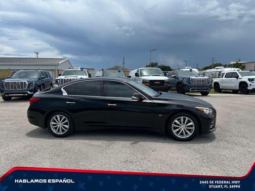 Black Obsidian 2015 INFINITI Q50 Premium