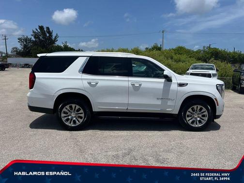 Summit White 2025 GMC Yukon Denali