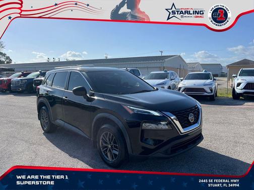 Super Black 2021 Nissan Rogue S