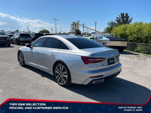 Silver Metallic 2019 Audi A6 55 Premium Plus