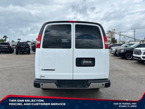 Summit White 2024 Chevrolet Express 3500 RWD 3500 Extended Wheelbase LT