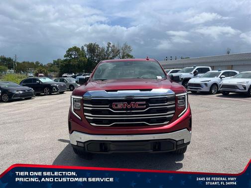 Volcanic Red Tintcoat 2026 GMC Sierra 1500 SLT