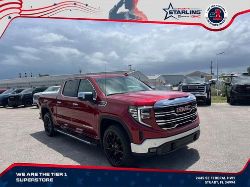 Volcanic Red Tintcoat 2026 GMC Sierra 1500 SLT
