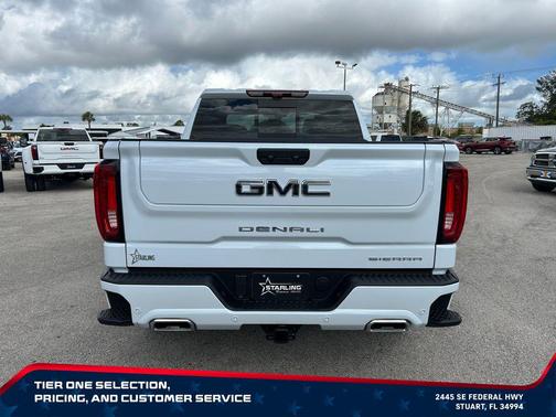Glacier White Tricoat 2026 GMC Sierra 1500 Denali Ultimate