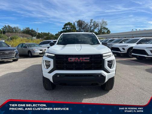 Summit White 2026 GMC Canyon Elevation