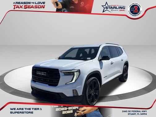 Summit White 2026 GMC Acadia Elevation FWD