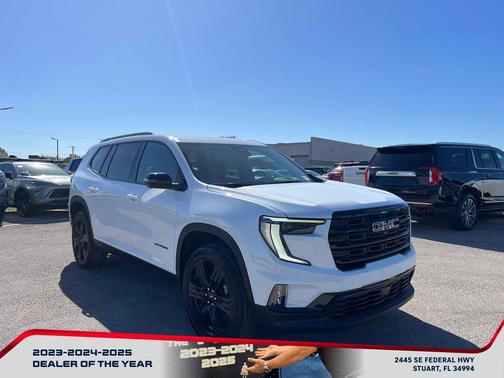 Summit White 2026 GMC Acadia Elevation FWD