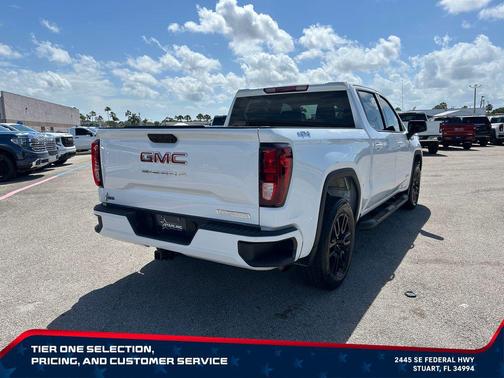 Summit White 2025 GMC Sierra 1500 Elevation