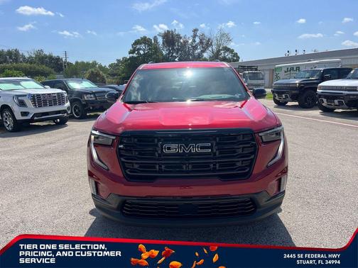 Volcanic Red Tintcoat 2026 GMC Acadia Elevation FWD
