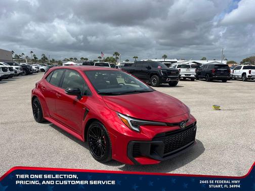 Supersonic Red 2025 Toyota GR Corolla Core