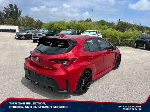 Supersonic Red 2025 Toyota GR Corolla Core