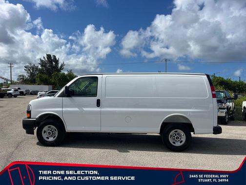Summit White 2026 GMC Savana 2500 Work Van