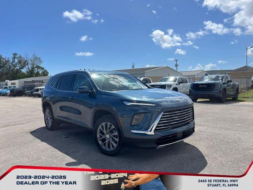 ocean blue metallic 2026 Buick Enclave Preferred