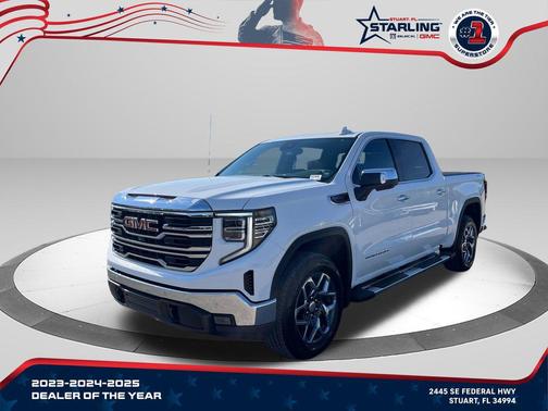 Summit White 2026 GMC Sierra 1500 SLT