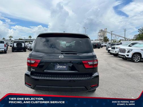 Super Black 2024 Nissan Armada SL 2WD