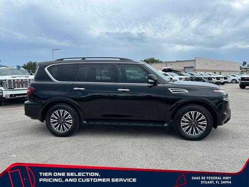 Super Black 2024 Nissan Armada SL 2WD
