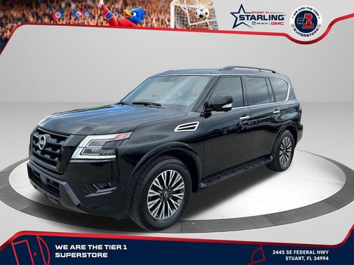 Super Black 2024 Nissan Armada SL 2WD