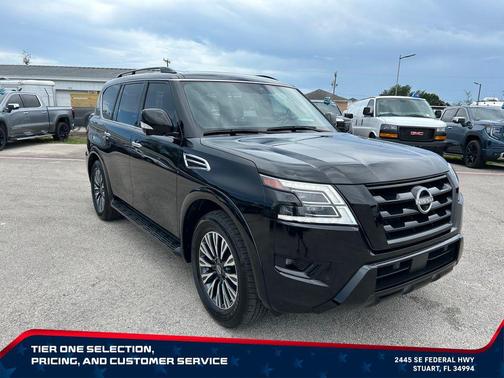 Super Black 2024 Nissan Armada SL 2WD