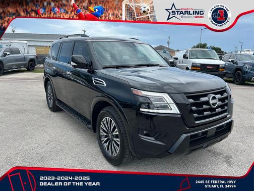 Super Black 2024 Nissan Armada SL 2WD
