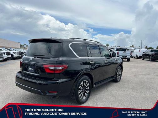 Super Black 2024 Nissan Armada SL 2WD