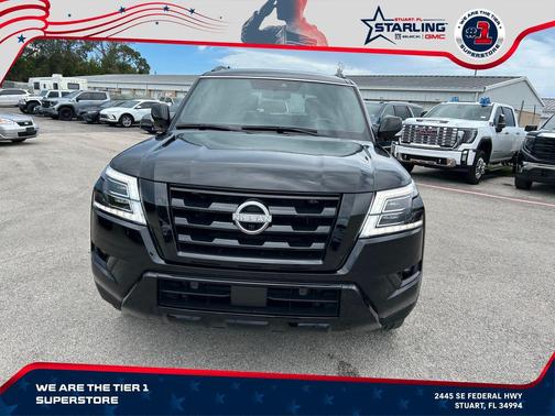 Super Black 2024 Nissan Armada SL 2WD