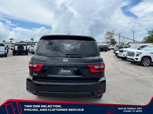 Super Black 2024 Nissan Armada SL 2WD