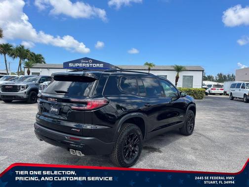 Ebony Twilight Metallic 2026 GMC Acadia AT4 AWD