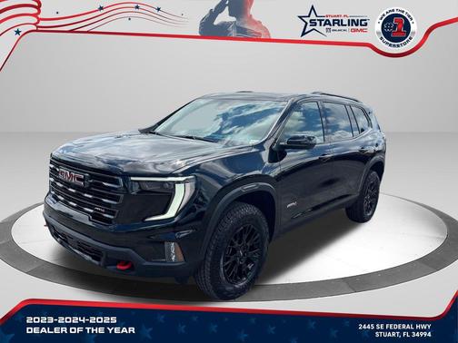 Ebony Twilight Metallic 2026 GMC Acadia AT4 AWD