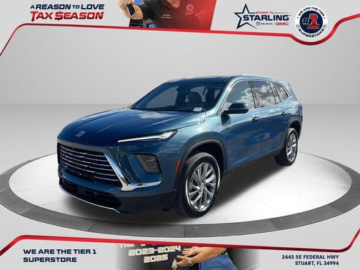 ocean blue metallic 2026 Buick Enclave Preferred