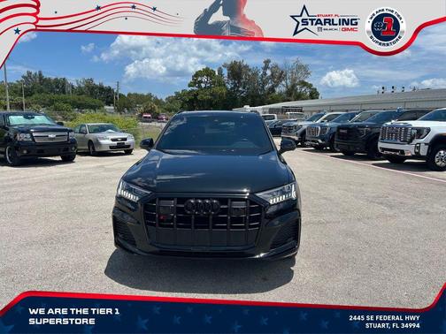 Mythos Black Metallic 2023 Audi SQ7 4.0T Premium Plus