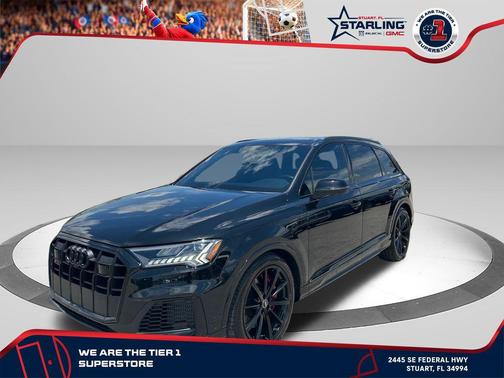 Mythos Black Metallic 2023 Audi SQ7 4.0T Premium Plus