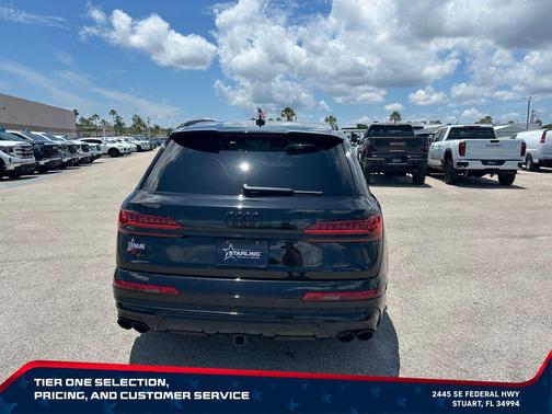 Mythos Black Metallic 2023 Audi SQ7 4.0T Premium Plus