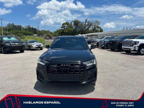 Mythos Black Metallic 2023 Audi SQ7 4.0T Premium Plus
