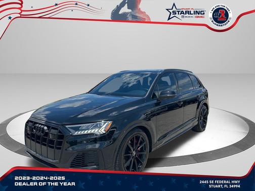 Mythos Black Metallic 2023 Audi SQ7 4.0T Premium Plus