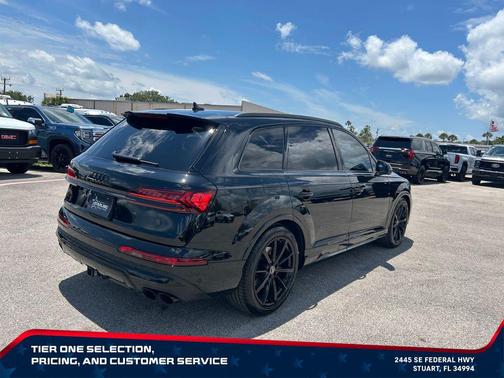 Mythos Black Metallic 2023 Audi SQ7 4.0T Premium Plus