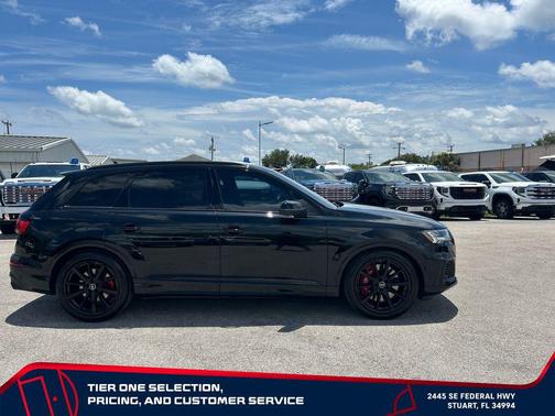 Mythos Black Metallic 2023 Audi SQ7 4.0T Premium Plus