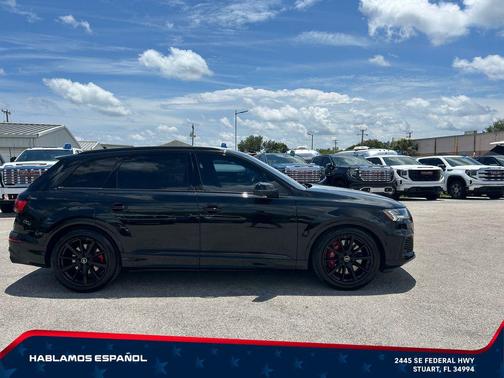 Mythos Black Metallic 2023 Audi SQ7 4.0T Premium Plus
