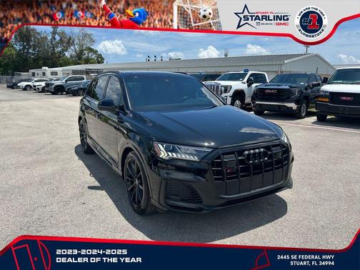 Mythos Black Metallic 2023 Audi SQ7 4.0T Premium Plus