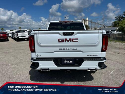 Glacier White Tricoat 2026 GMC Sierra 1500 Denali