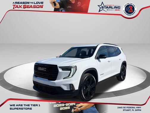 Summit White 2026 GMC Acadia Elevation FWD