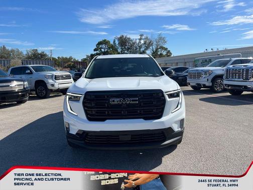 Summit White 2026 GMC Acadia Elevation FWD