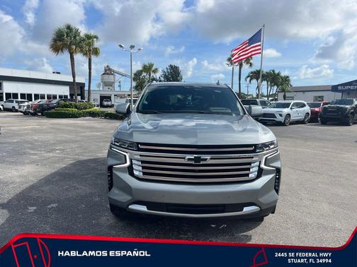 Sterling Gray Metallic 2024 Chevrolet Tahoe 4WD High Country