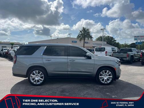 Sterling Gray Metallic 2024 Chevrolet Tahoe 4WD High Country